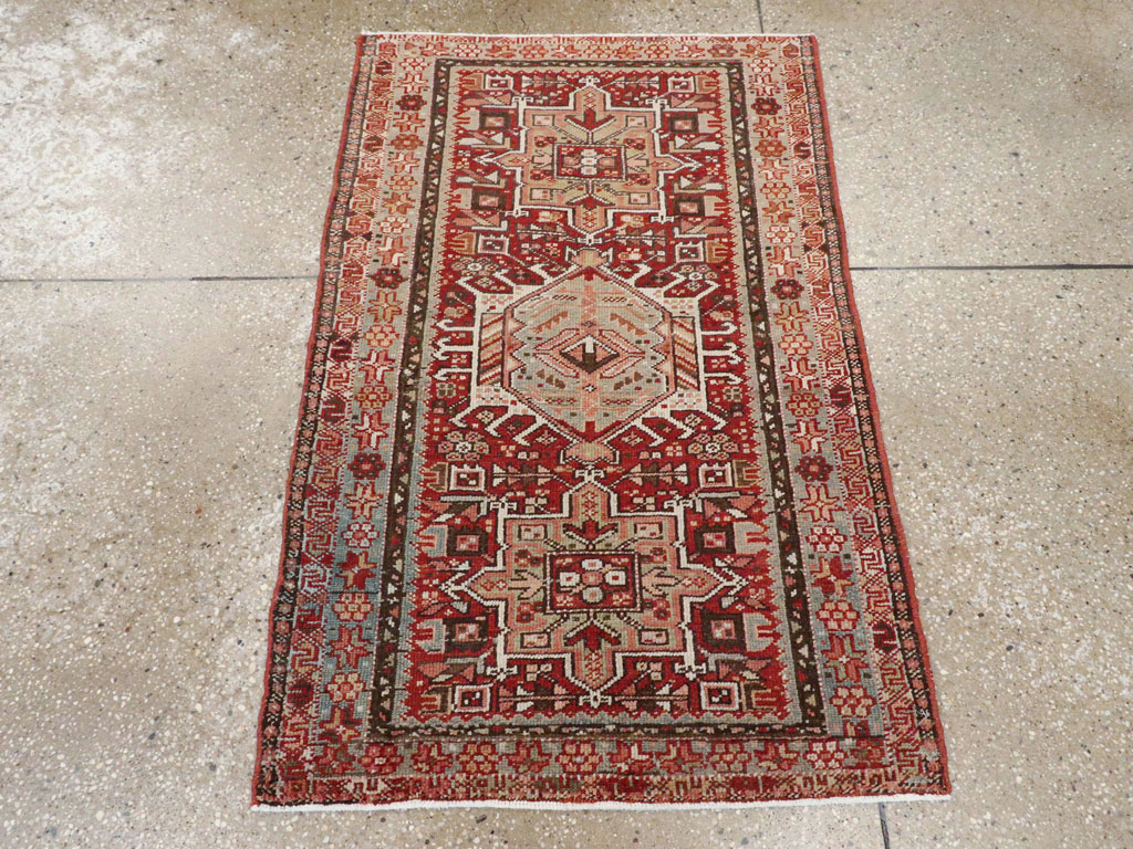 Vintage Persian Karajeh Rug, No.20512 - Galerie Shabab
