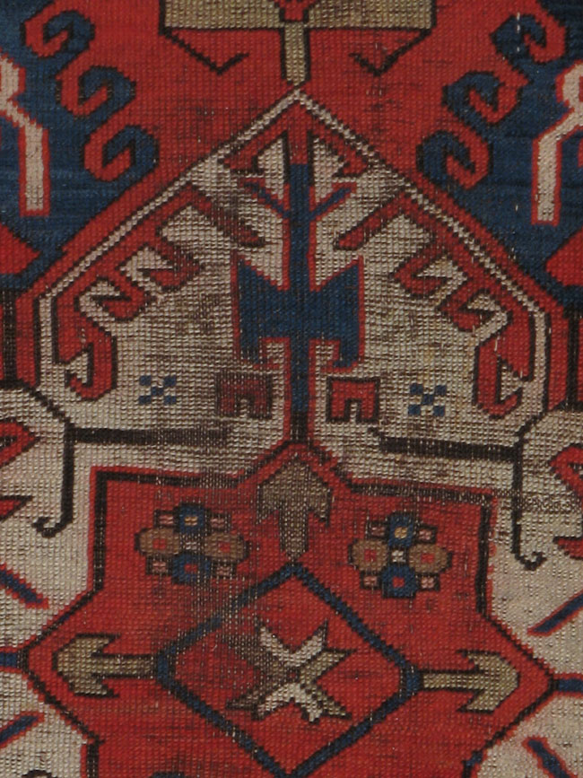 Antique Kazak Rug, No.20517 - Galerie Shabab