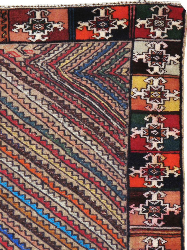 Vintage Persian Afshar Rug, No.20518 - Galerie Shabab
