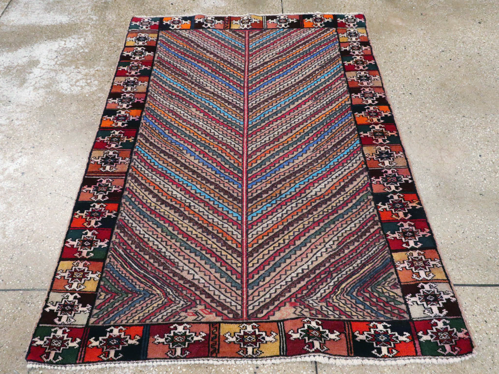 Vintage Persian Afshar Rug, No.20518 - Galerie Shabab