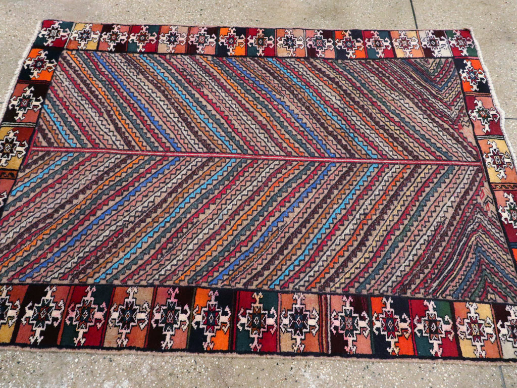 Vintage Persian Afshar Rug, No.20518 - Galerie Shabab