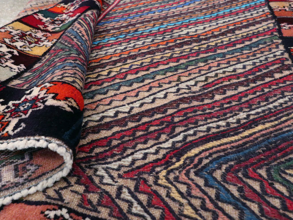 Vintage Persian Afshar Rug, No.20518 - Galerie Shabab