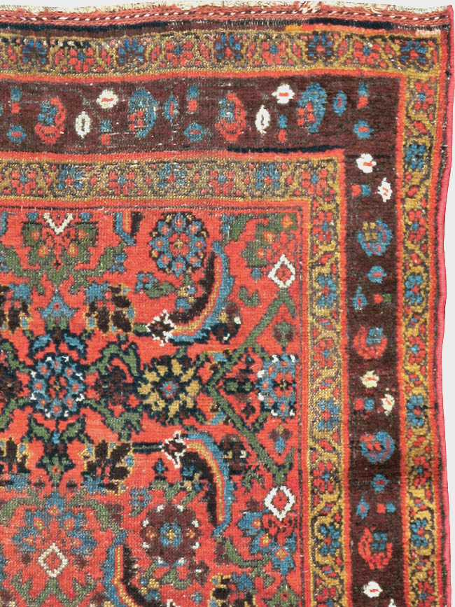 Antique Kurdish Bidjar Rug, No.20521 - Galerie Shabab