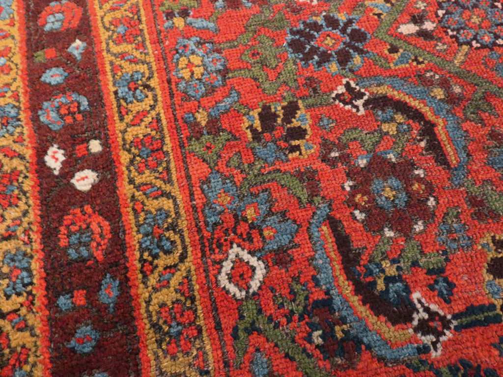 Antique Kurdish Bidjar Rug, No.20521 - Galerie Shabab