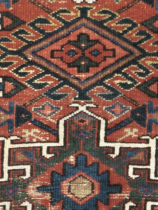 Antique Persian Karajeh Distressed Rug, No.20530 - Galerie Shabab