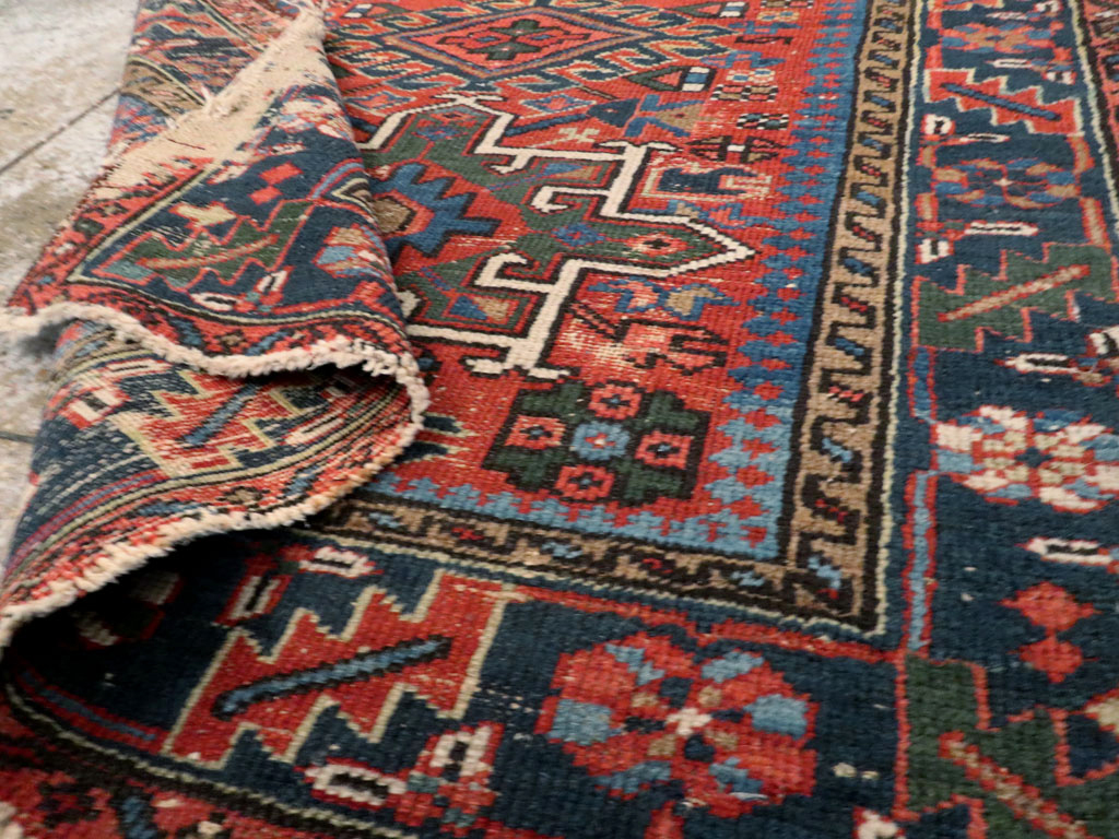 Antique Persian Karajeh Distressed Rug, No.20530 - Galerie Shabab