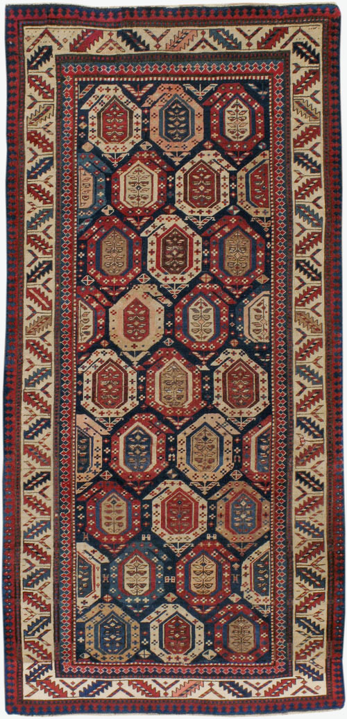 Antique Caucasian Kuba Rug, No.20534 - Galerie Shabab