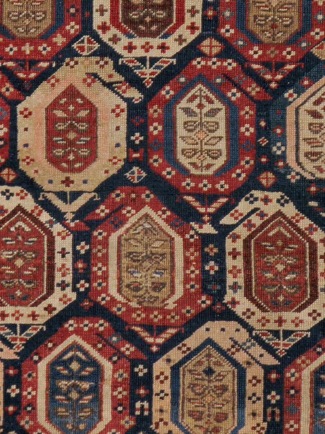Antique Caucasian Kuba Rug, No.20534 - Galerie Shabab