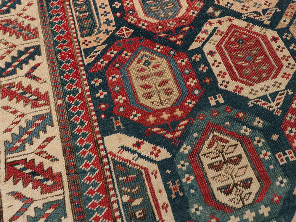 Antique Caucasian Kuba Rug, No.20534 - Galerie Shabab