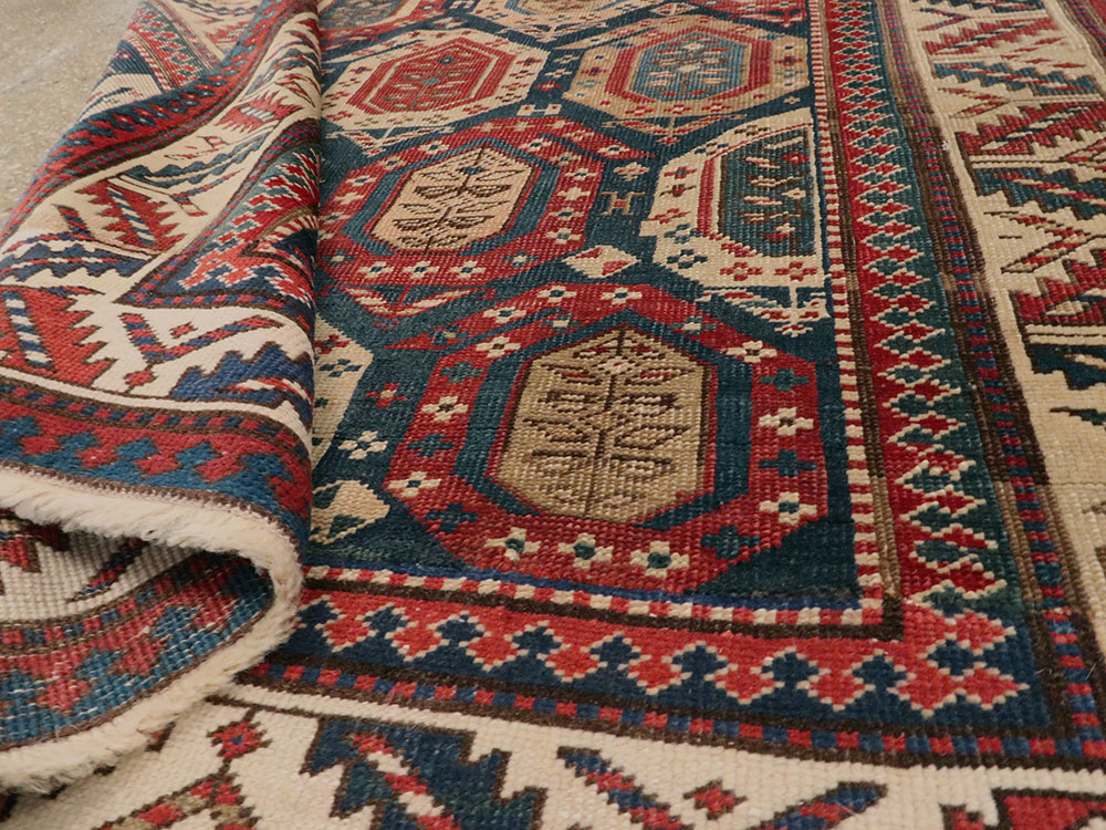 Antique Caucasian Kuba Rug, No.20534 - Galerie Shabab