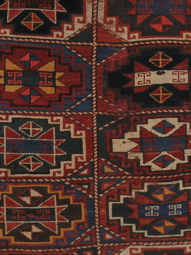 Antique Caucasian Kazak Rug, No.20535 - Galerie Shabab