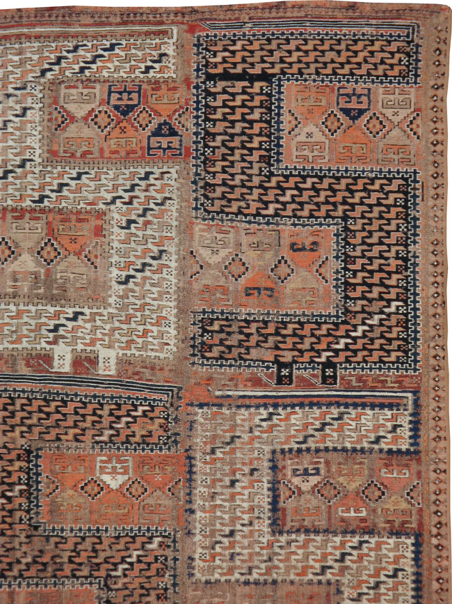Antique Zele Sultan Distressed Rug, No.20548 - Galerie Shabab