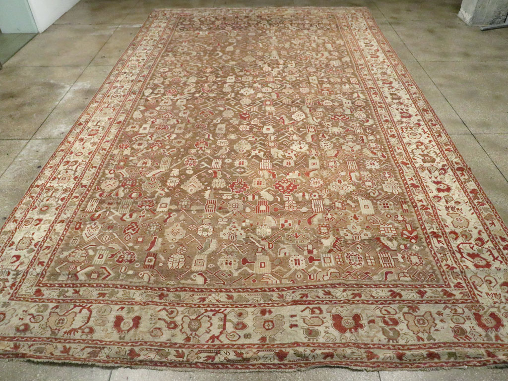 Antique Turkish Ghiordes Carpet, No.20553 - Galerie Shabab