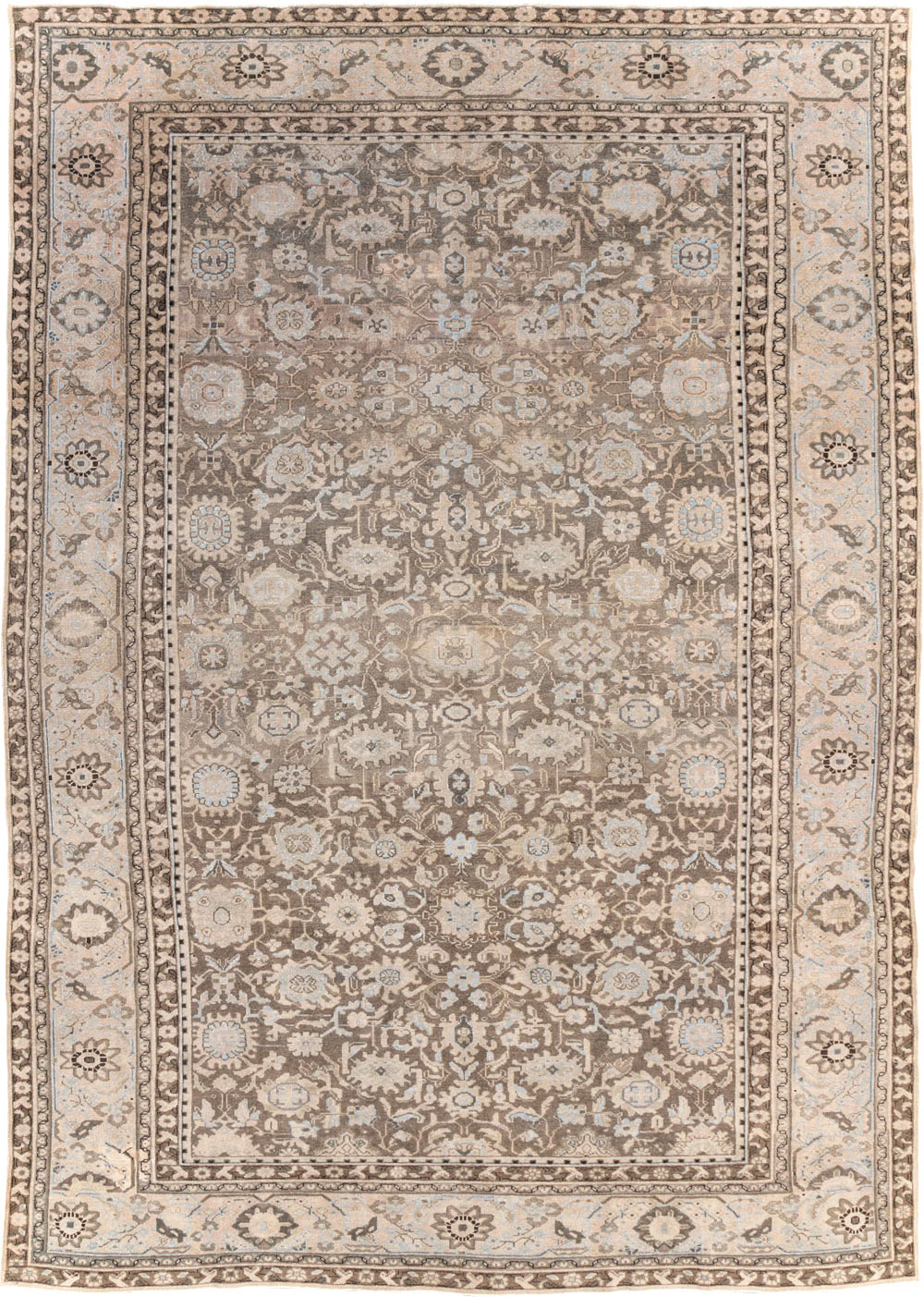 Vintage Persian Malayer Room Size Carpet, No.20565 - Galerie Shabab
