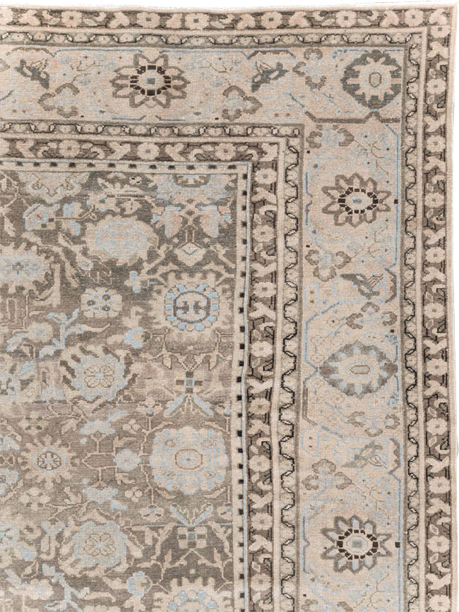 Vintage Persian Malayer Room Size Carpet, No.20565 - Galerie Shabab