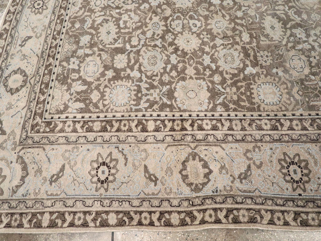 Vintage Persian Malayer Room Size Carpet, No.20565 - Galerie Shabab