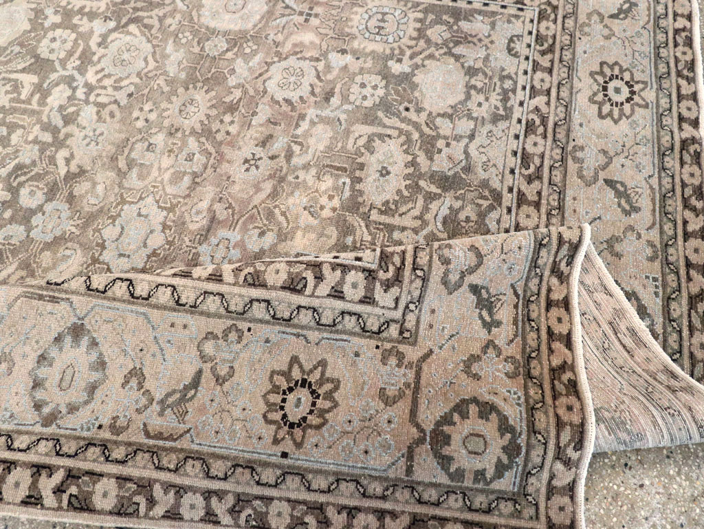 Vintage Persian Malayer Room Size Carpet, No.20565 - Galerie Shabab