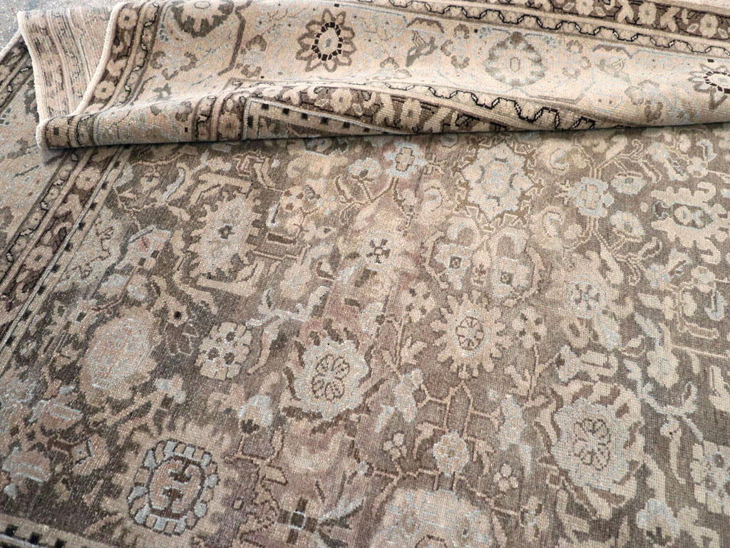 Vintage Persian Malayer Room Size Carpet, No.20565 - Galerie Shabab