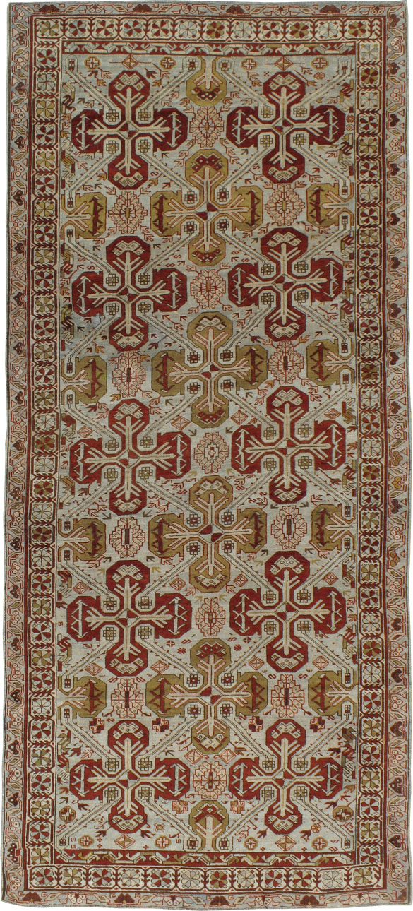 Antique Karabagh Gallery Rug, No.20576 - Galerie Shabab