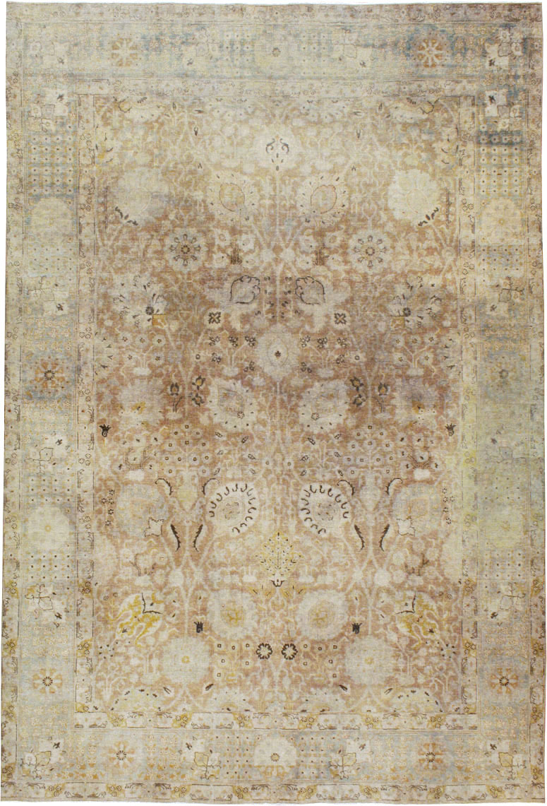 Antique Persian Tabriz Carpet, No.20586 - Galerie Shabab