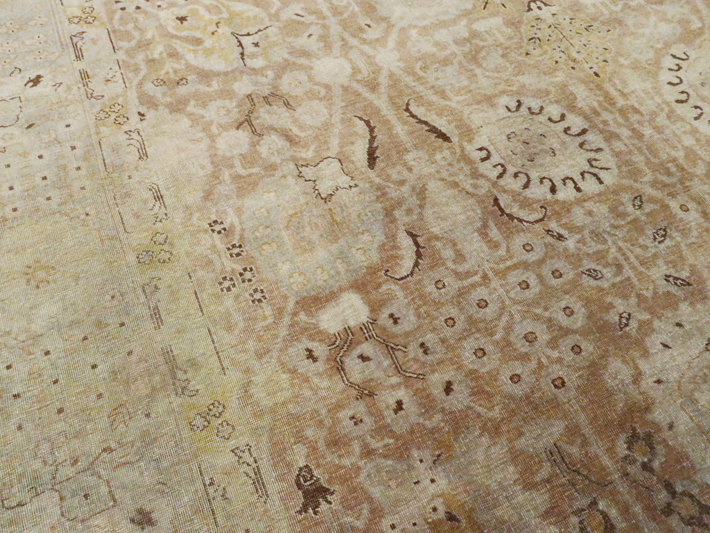 Antique Persian Tabriz Carpet, No.20586 - Galerie Shabab