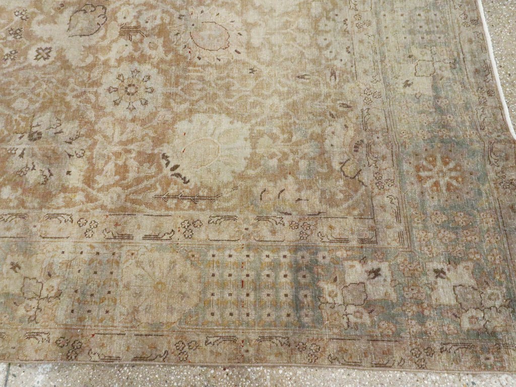 Antique Persian Tabriz Carpet, No.20586 - Galerie Shabab