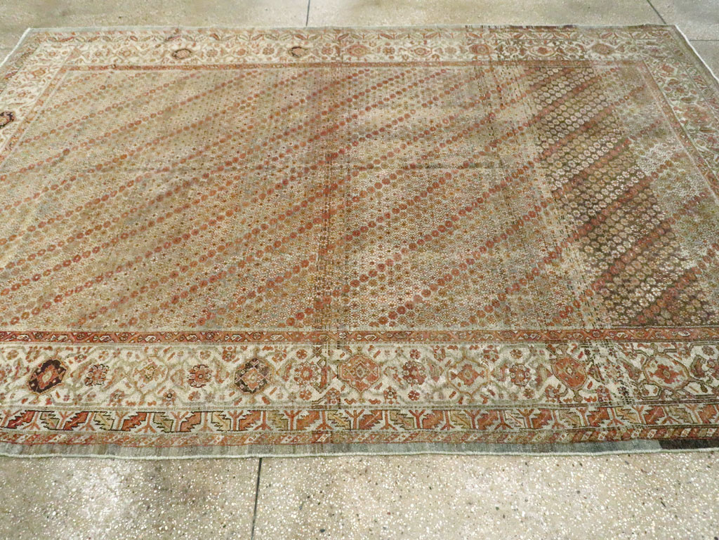 Antique Persian Bibikabad Carpet, No.20587 - Galerie Shabab