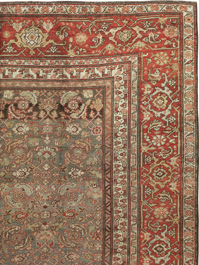 Antique Persian Bidjar Carpet, No.20590 - Galerie Shabab