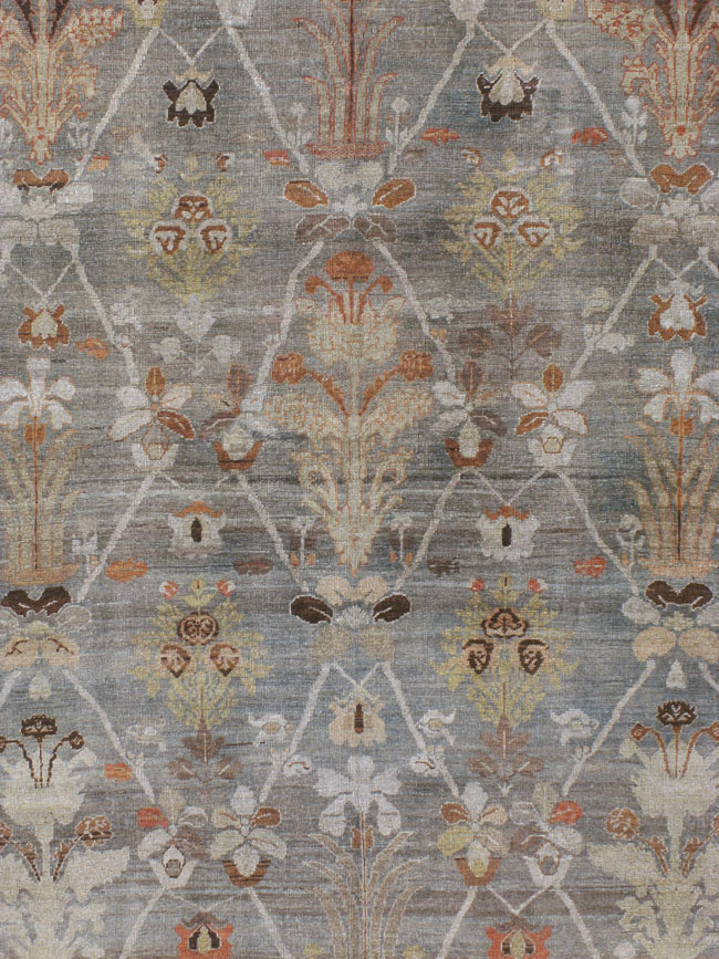 Antique Persian Bidjar Carpet, No.20593 - Galerie Shabab