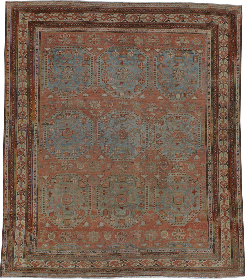 Antique Malayer Square Carpet, No.20612 - Galerie Shabab