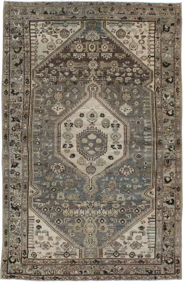 Vintage Persian Malayer Rug, No.20615 - Galerie Shabab