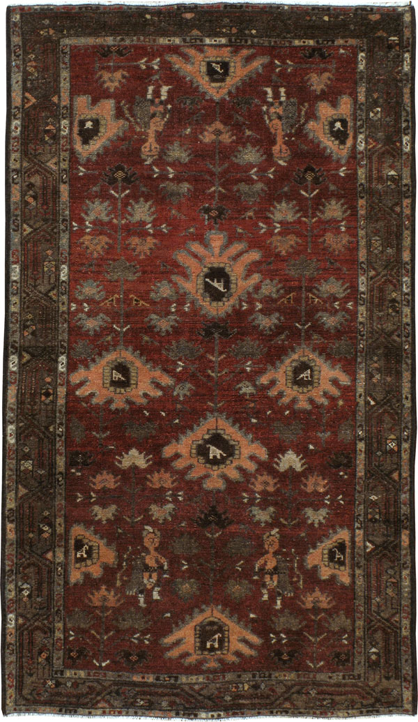Vintage Persian Malayer Rug, No.20617 - Galerie Shabab