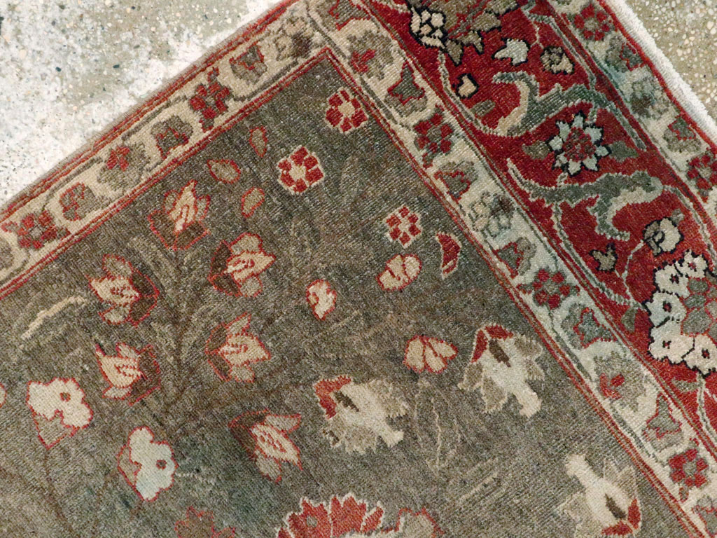 Antique Persian Tabriz Sampler Rug, No.20619 - Galerie Shabab