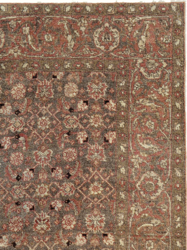 Antique Persian Tabriz Rug, No.20628 - Galerie Shabab
