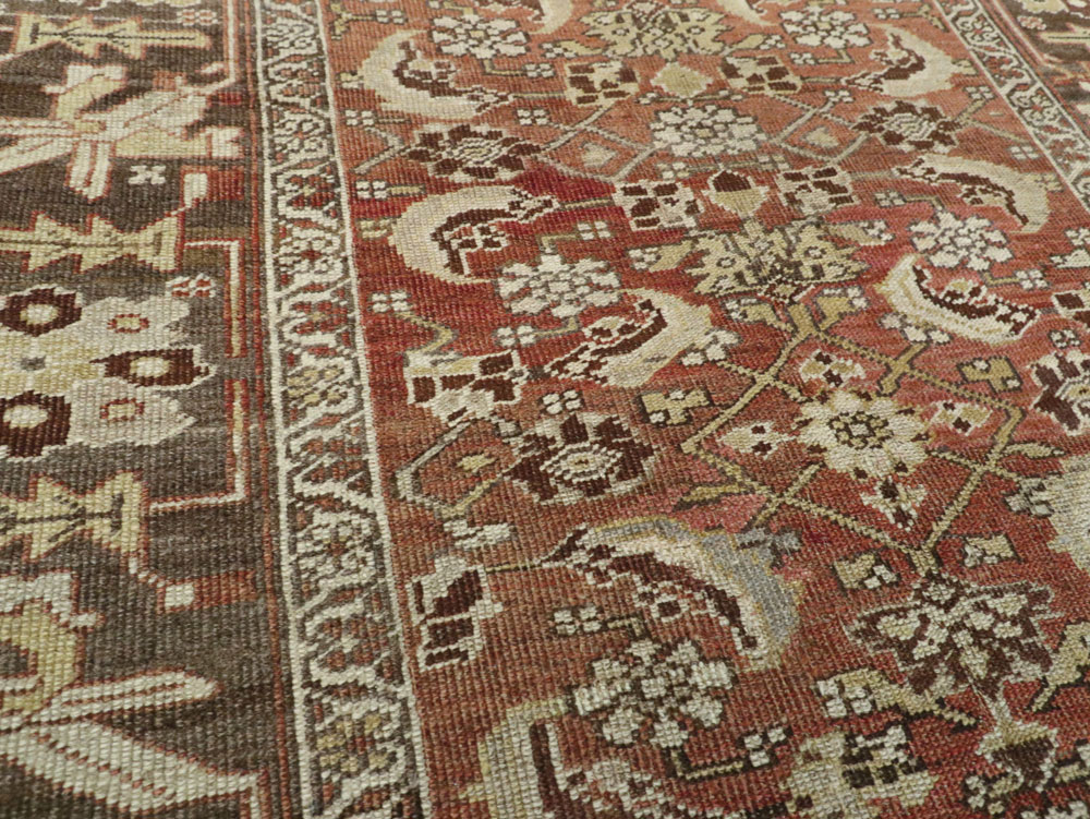 Antiuqe Persian Bidjar Rug, No.20637 - Galerie Shabab