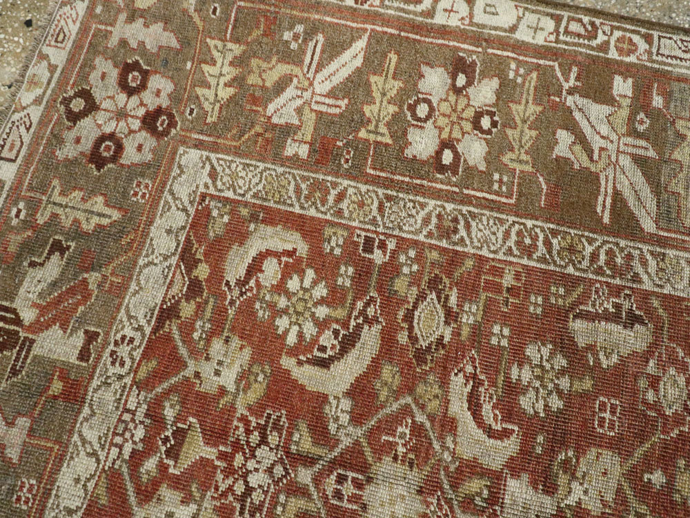 Antiuqe Persian Bidjar Rug, No.20637 - Galerie Shabab