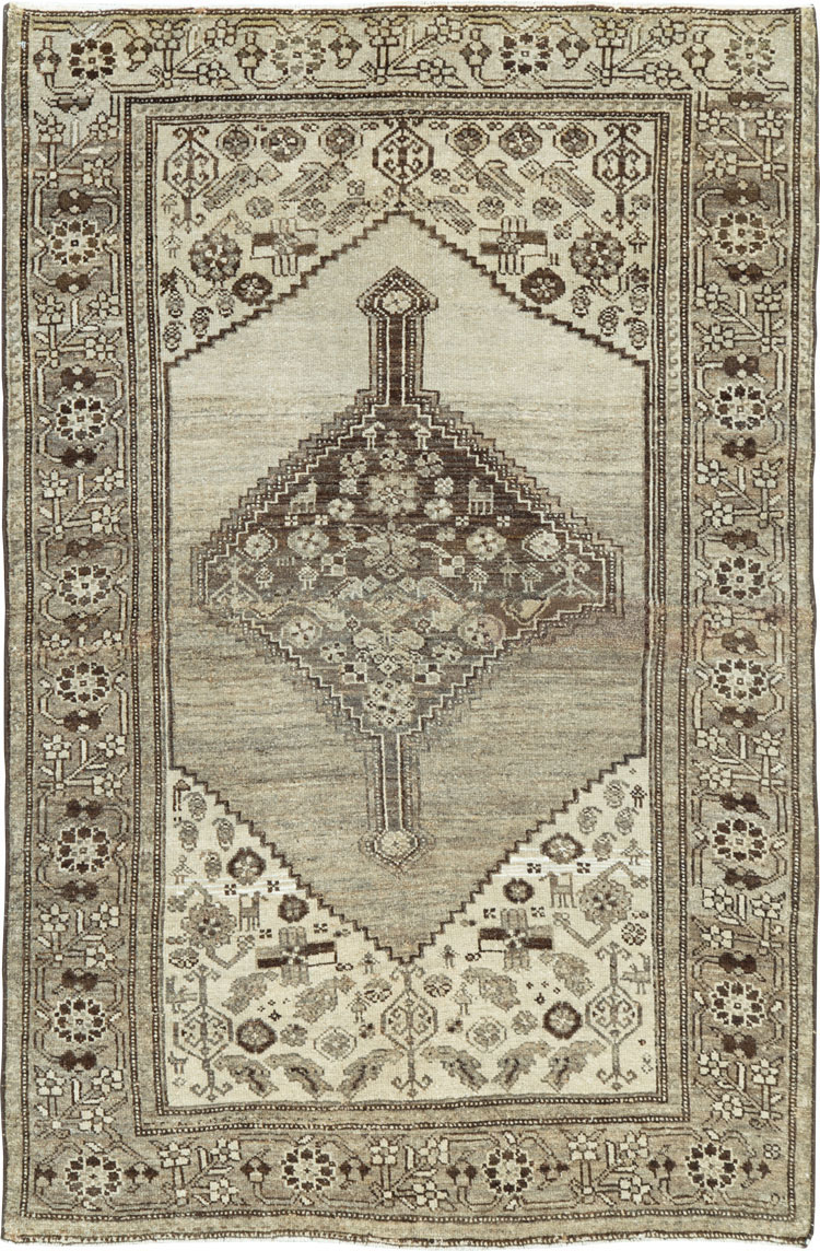 Vintage Persian Malayer Carpet, No.20643 - Galerie Shabab