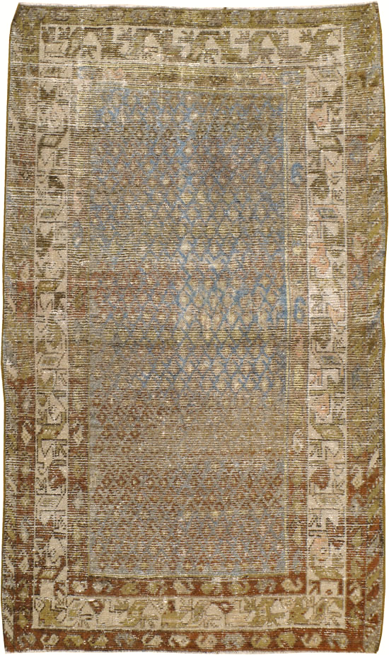 Antique Persian Malayer Distressed Rug, No.20647 - Galerie Shabab