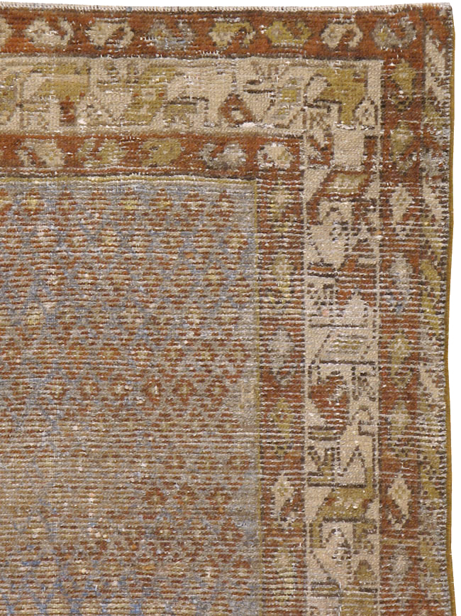 Antique Persian Malayer Distressed Rug, No.20647 - Galerie Shabab