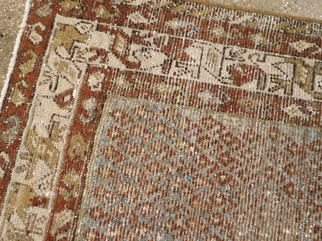 Antique Persian Malayer Distressed Rug, No.20647 - Galerie Shabab