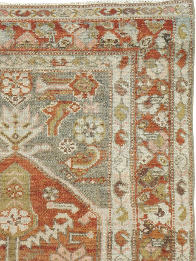 Vintage Persian Malayer Runner, No.20648 - Galerie Shabab