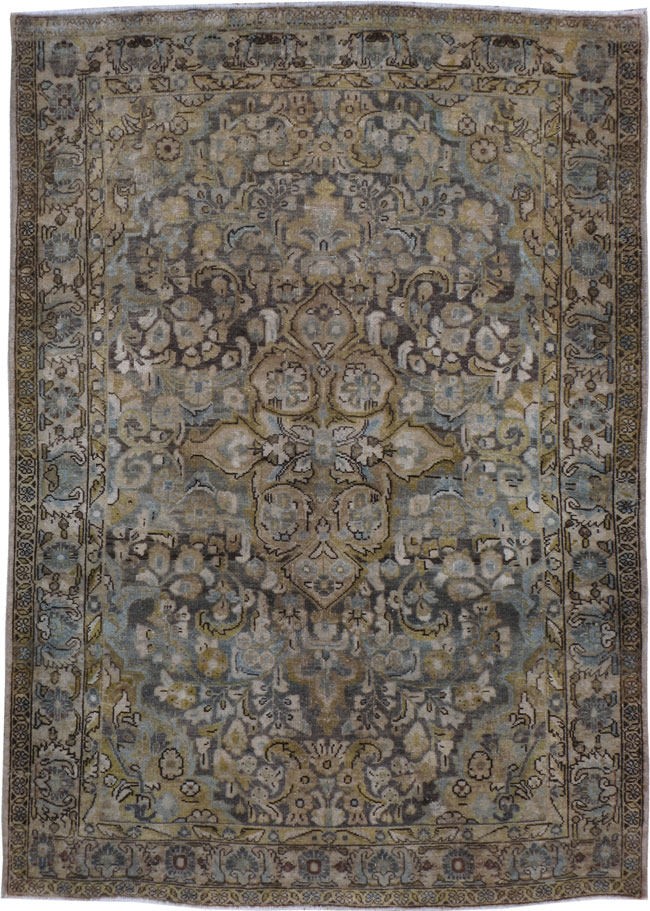 Vintage Persian Sarouk Rug, No.20655 - Galerie Shabab
