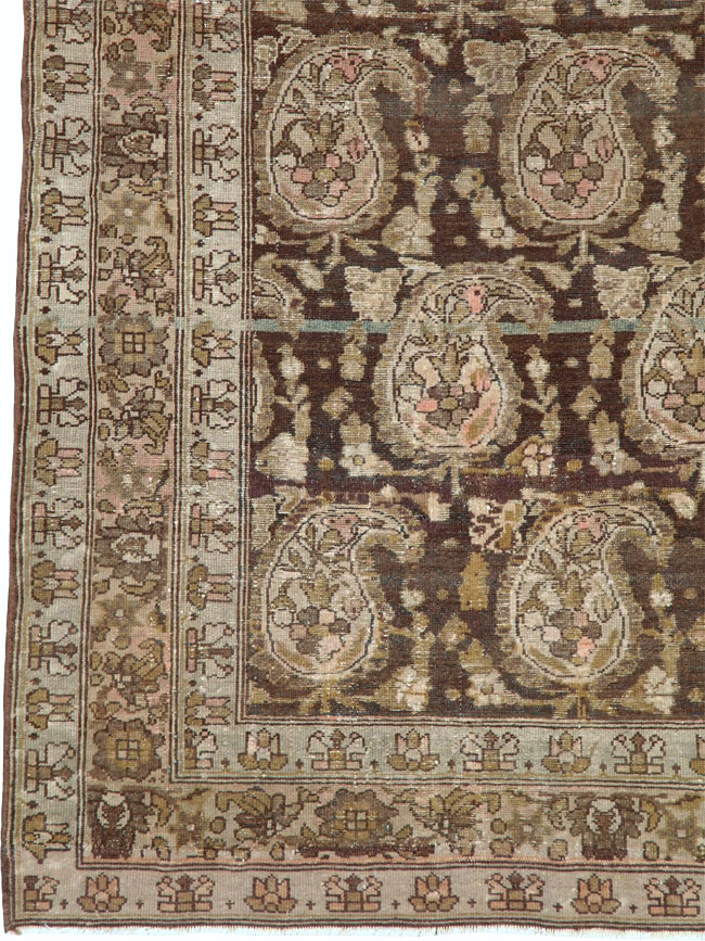 Antique Persian Malayer Rug, No.20664 - Galerie Shabab