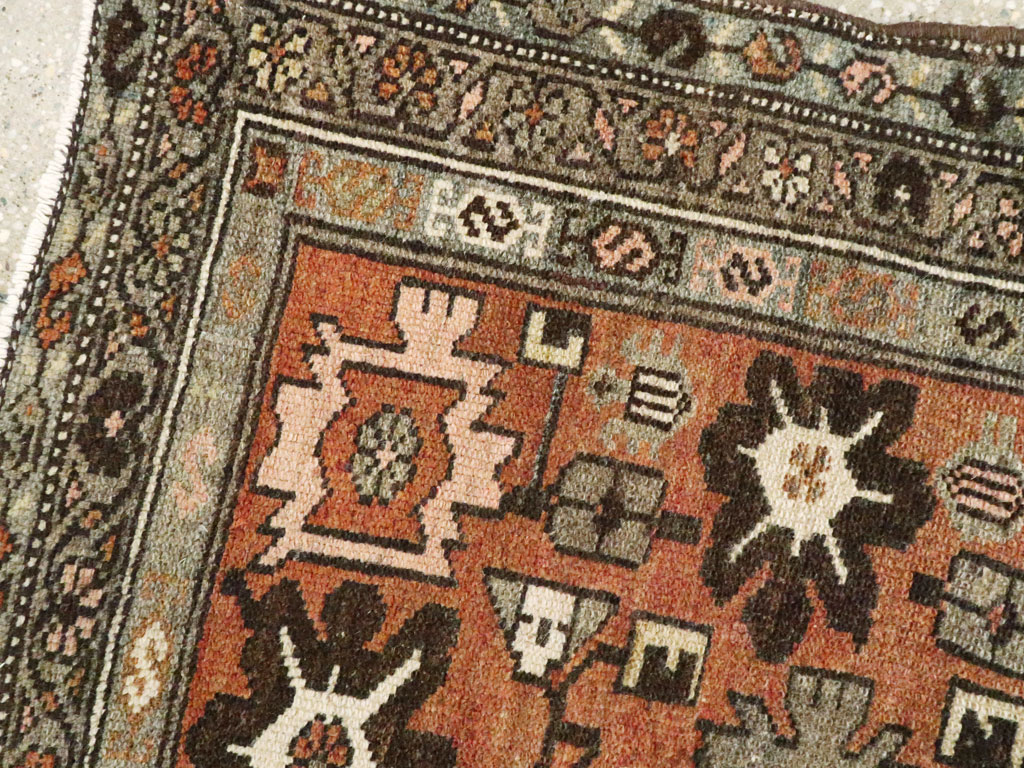 Vintage Persian Malayer Rug, No.20675 - Galerie Shabab