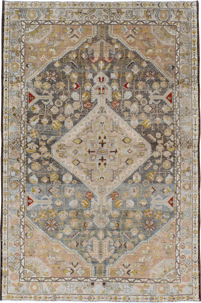 Vintage Persian Malayer Rug, No.20680 - Galerie Shabab
