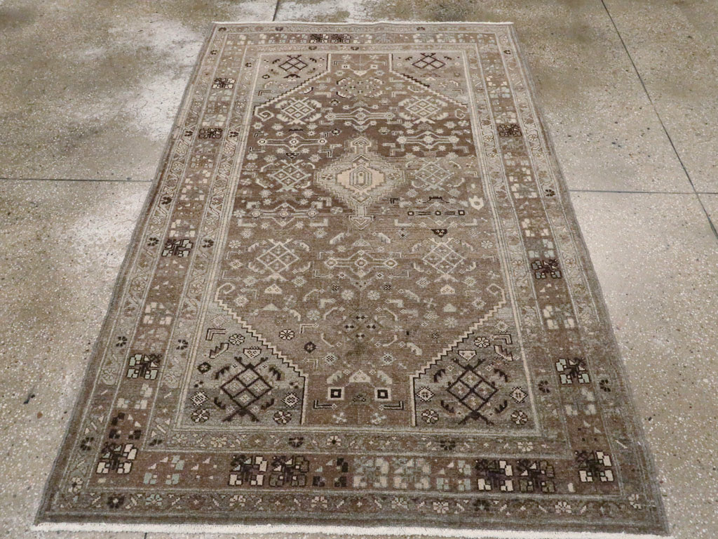 Vintage Persian Malayer Rug, No.20682 - Galerie Shabab
