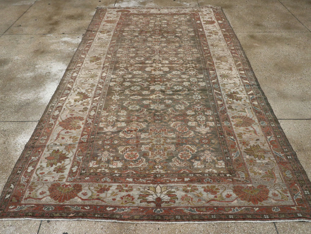 Antique Persian Malayer Gallery Carpet, No.20686 - Galerie Shabab