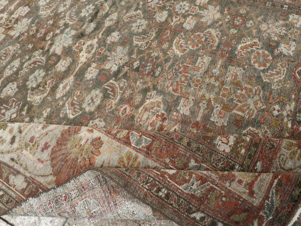 Antique Persian Malayer Gallery Carpet, No.20686 - Galerie Shabab