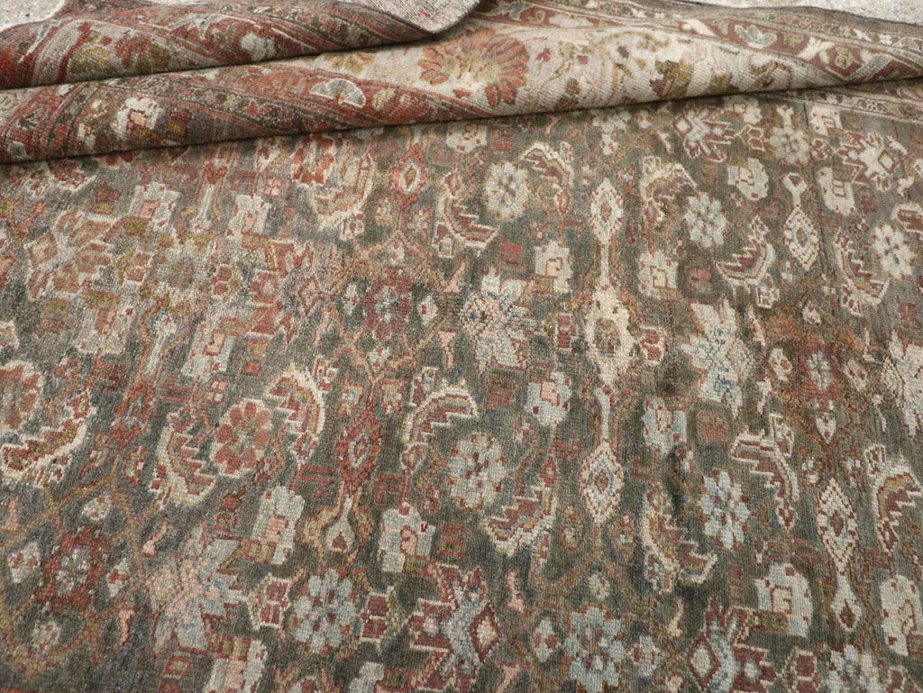Antique Persian Malayer Gallery Carpet, No.20686 - Galerie Shabab