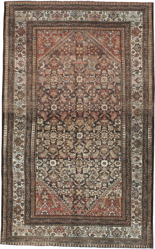 Vintage Persian Malayer Rug, No.20687 - Galerie Shabab